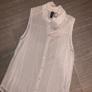 White Tank Blouse